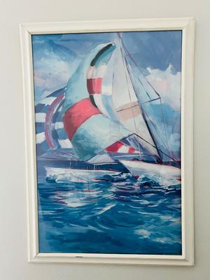 JANE SLIVKA "Calm Full Sail I"
