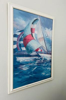 JANE SLIVKA "Calm Full Sail I"