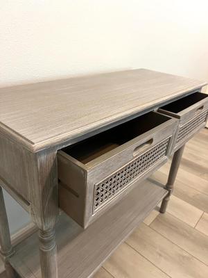 Two Drawer Console Table