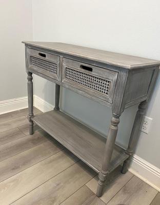 Two Drawer Console Table