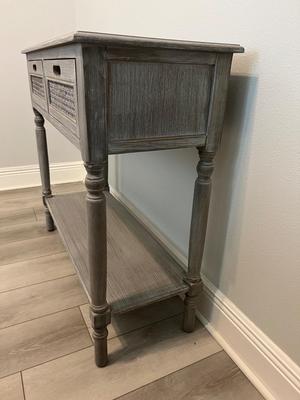 Two Drawer Console Table