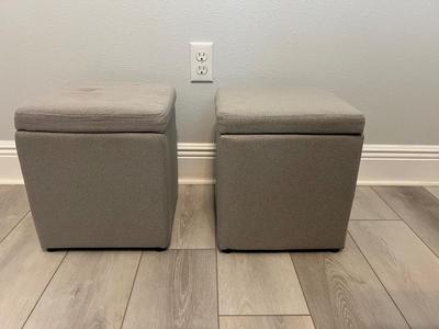 Storage Bench Turns Table ~ 3 Piece Set