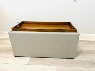 Storage Bench Turns Table ~ 3 Piece Set
