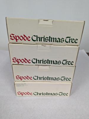 4 - Spode Christmas Tree Buffet Sets