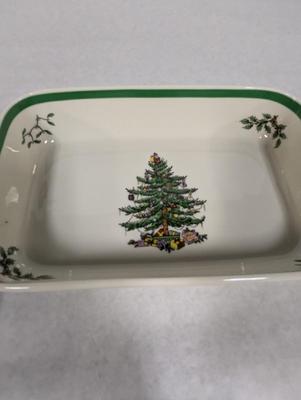 Spode Christmas Tree Serving Dishes