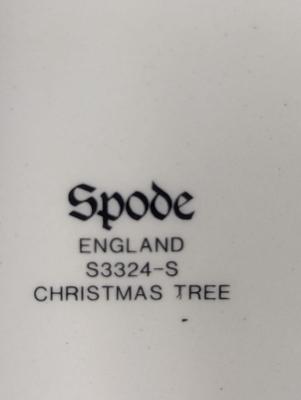 Spode Christmas Tree Serving Dishes