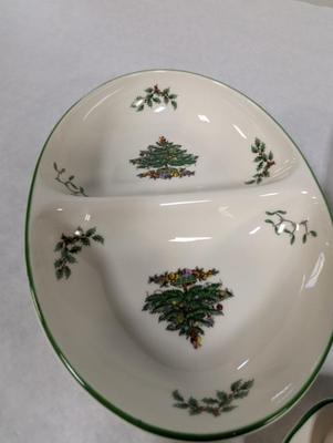 Spode Christmas Tree Serving Dishes