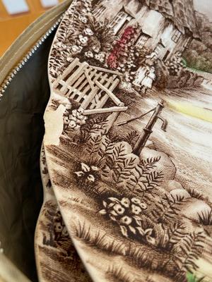 Vintage JOHNSON BROTHERS "Olde English Countryside" China Set, Service for Seven