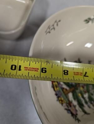 Spode Christmas Tree Serving Dishes