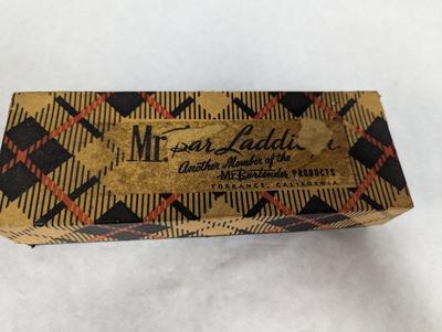 Vintage CHROME Mr. Bar Laddie, Jr. Mr. Bar Products Jigger & Opener w/ Box