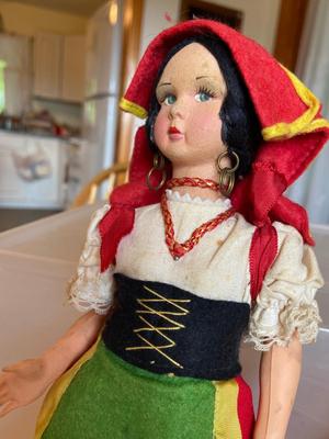 Vintage Magis Roma Italy Souvenir Dolls