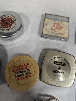 Vintage Advertising Pocket Tape Measures