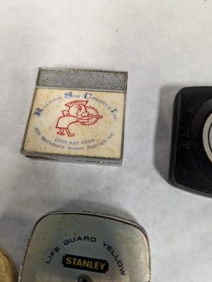 Vintage Advertising Pocket Tape Measures