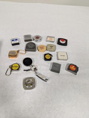 Vintage Advertising Pocket Tape Measures