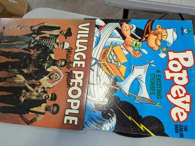 Vintage Records Village People Muskrat Love Shaun Cassidy Etc.....