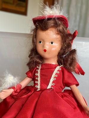 Vintage Pair of Collectors Dolls | Nancy Ann Storybook Doll and Italy Swiss Guard of the Vatican and Pontiff