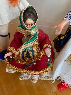 Vintage International Souvenir Dolls