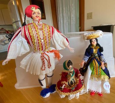Vintage International Souvenir Dolls
