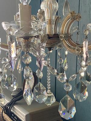 Vintage Crystal Chandelier