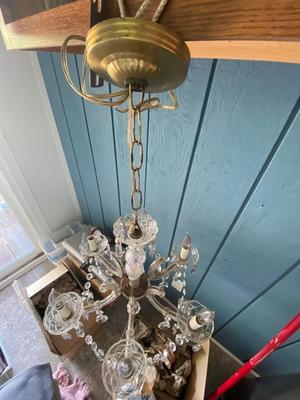 Vintage Crystal Chandelier