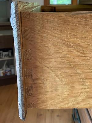 MCM RANCH OAK Four Drawer Dresser