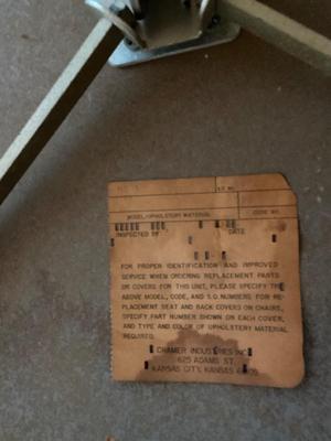 MCM Style Industrial Wood and Metal Table