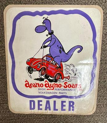 Deano Dyno-Soars Inc. Large Decal Sticker