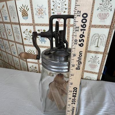 2 qt Dazey Butter churn