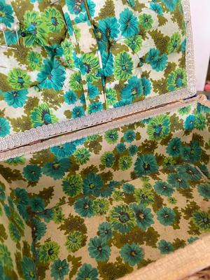 Vintage Small Sewing Basket