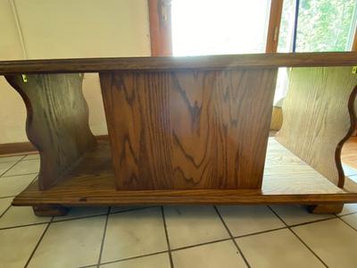 Vintage Wooden TV Stand