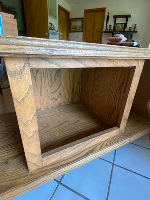Vintage Wooden TV Stand