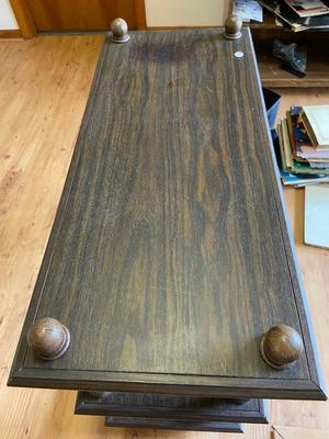 Vintage Three-Tier Storage Shelf