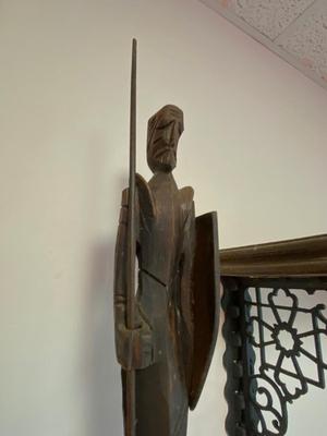 Wooden Statute of Don Quixote
