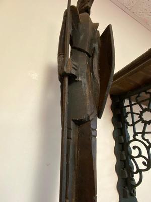 Wooden Statute of Don Quixote