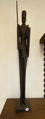 Wooden Statute of Don Quixote