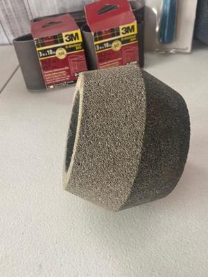 New 6”Grinder Wheel & 5-1/2 Cone Spindle Wheel Along with Belt Sander Sections