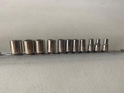 Excellent Lot of CRAFTSMAN 1/4” Drive Socket Sets in Metric and SAE