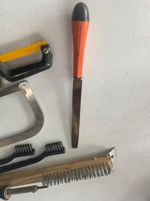 Hack Saw’s-Wire Brushes-Soldering Iron. and More!