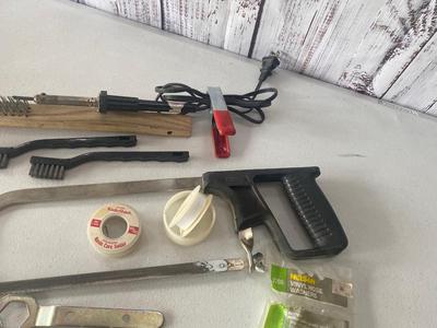 Hack Saw’s-Wire Brushes-Soldering Iron. and More!