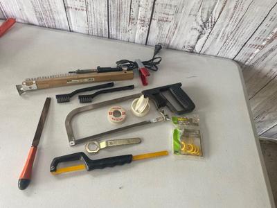 Hack Saw’s-Wire Brushes-Soldering Iron. and More!