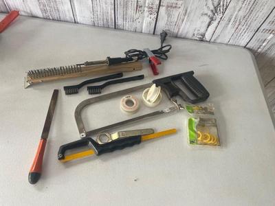 Hack Saw’s-Wire Brushes-Soldering Iron. and More!