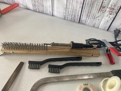 Hack Saw’s-Wire Brushes-Soldering Iron. and More!