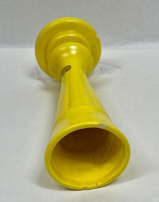 Vintage Bright Yellow Ceramic Vase