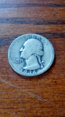 LOT 55 EARLY SILVER WASHINGTON QUARTER