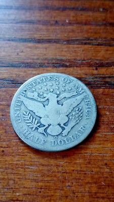 LOT 57 1907-O HALF DOLLAR