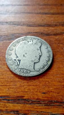 LOT 57 1907-O HALF DOLLAR