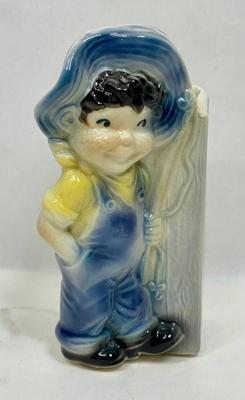 Royal Copley Little Boy Ceramic Vase