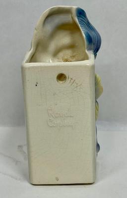 Royal Copley Little Boy Ceramic Vase