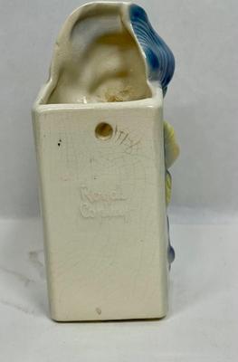 Royal Copley Little Boy Ceramic Vase