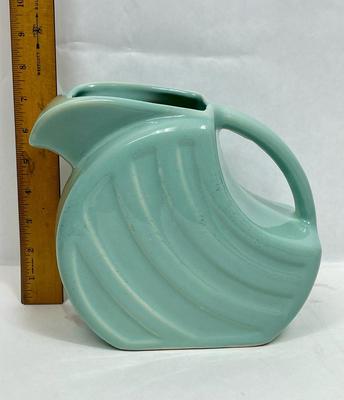 Vintage Alamo Pottery Pitcher #760 Turquoise